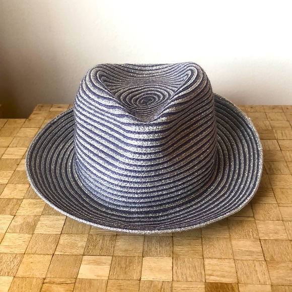 Italian Blue/Silver Hat - Picture 1 of 3